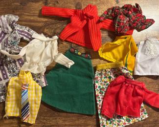 Lot of Vtg. Barbie Doll Skirts, Blouses, Jackets 