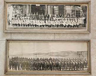 Headquarters Co 8t Inf Bn Camp Joseph H Pendleton, CA 29 Aug ‘50 Framed Picture & Lincoln Class 1946!
