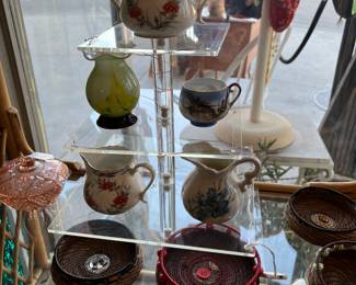 "I'M A LITTLE TEA-POT, SHORT & STOUT!" ... "PLEASE COME AND BUY ME SO RUSTY DON'T POUT!"