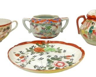 Nippon Kutani Fine Porcelain Tea Set