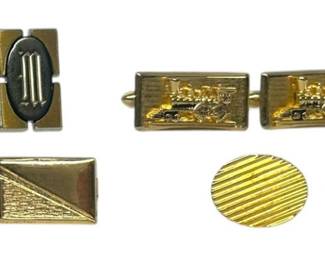 4 Sets of Mens Cufflinks