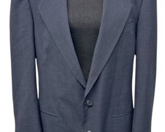 Mens Paulo Solari Navy Wool Sport Coat