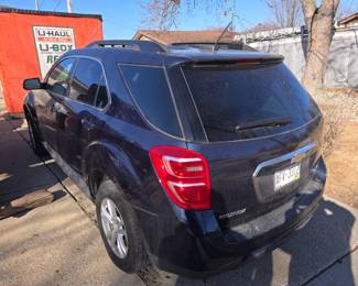 We will only be taking bids on vehicle.