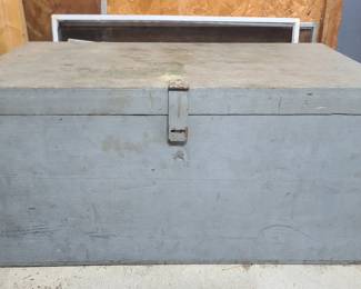 Vintage Wood Toolbox