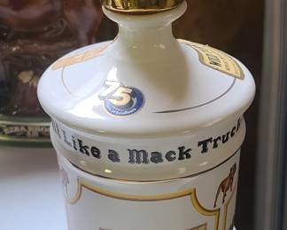 Vintage Wild Turkey Mack Truck Decanter