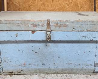 Vintage Wooden Toolbox