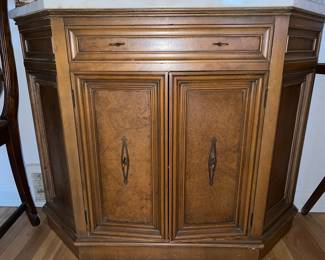 Marble Topped Side Table