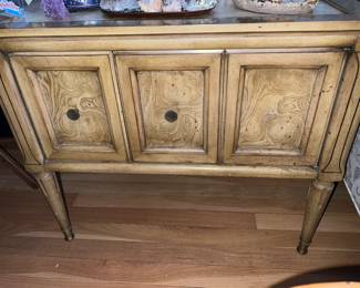 Marble Topped Side Table