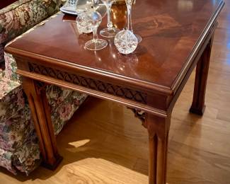 Lane Carved Side Table