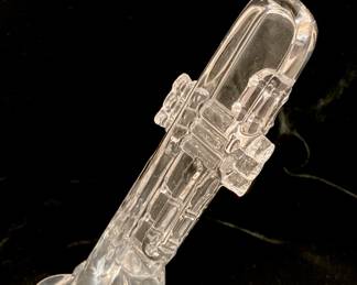 Vintage Cristal d' Arques Crystal Trumpet