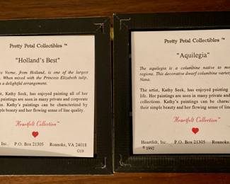 Pretty Petal Collectible Miniature Prints