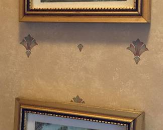 Pair Of 1920 Mezzotints By Thomas Hamilton Crawford