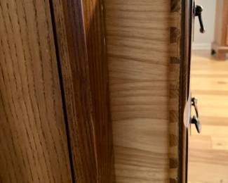 Durham Furniture Dresser with Attached Vanity Mirror