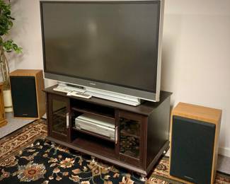 Hitachi 50" Television and Entertainment Center