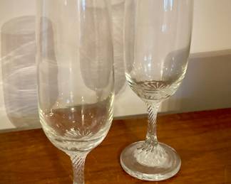 Spiral Stemware