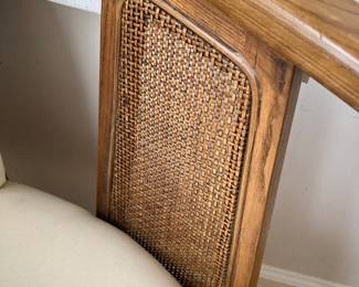 MCM Cane Side Chairs (Pair)