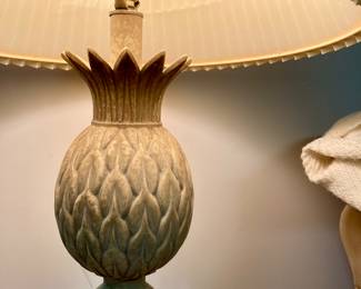 Pineapple Lamp Detail (pair)