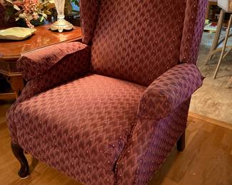 Pair of Upholstered Arm Chairs