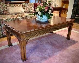 Lane Carved Coffee Table