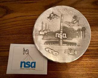 NSA Commemorative Plate