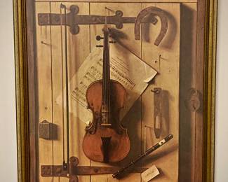 Still Life—Violin and Music by William Michael Harnett (1848–1892)
