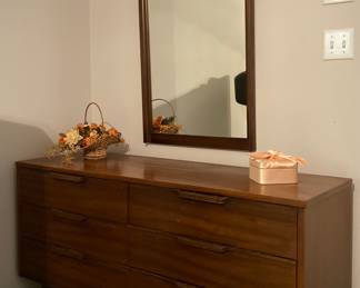 MCM Dresser with Vanity Mirror