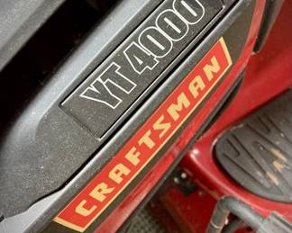 Craftsman YT4000 Ride on Lawnmower