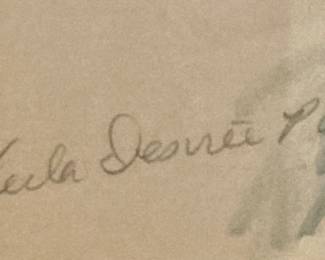 Leila Desiree Platt Botanical Signed Prints