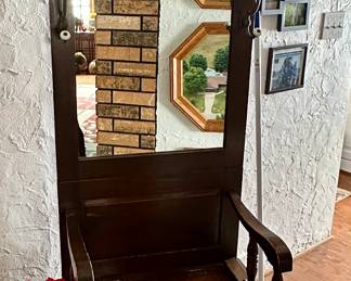 Low Profile Hall tree