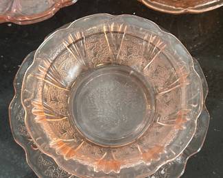 Cherry Blossom Depression Glass