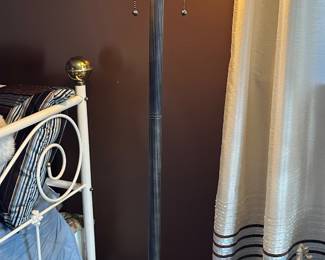 Vintage Stained Glass Floor Lamp 