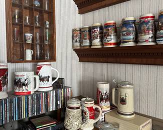 Budweiser Steins 