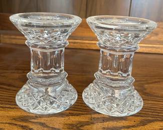 Waterford Crystal Candle Sticks 
