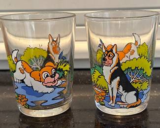 Vintage Arcoroc glasses 