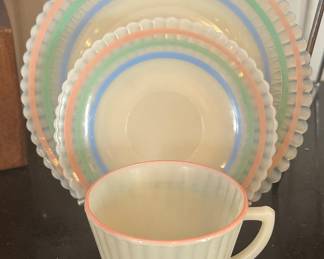 Vintage MacBeth-Evans Pastel Petalware 