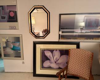 Art Work and MCM Mirror 