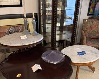 Victorian Curio, Clover Top Table, Victorian Tables 