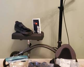 Drive Steerable Aluminum Knee Walker Braces