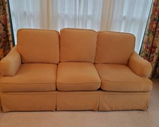 Yellow Bassett Sofa