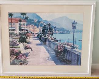 Howard Behrens Bellagio Promenade Print