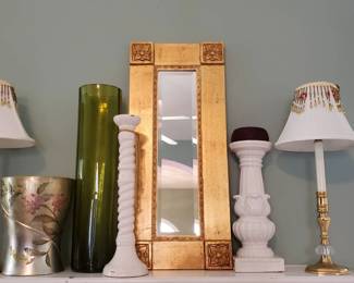 Twin Lamps and Accent Pieces