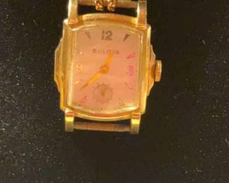 1950 BULOVA USA Academy Award S Vintage Gents Dress Watch
