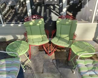 Colorful Patio Rockers Chairs