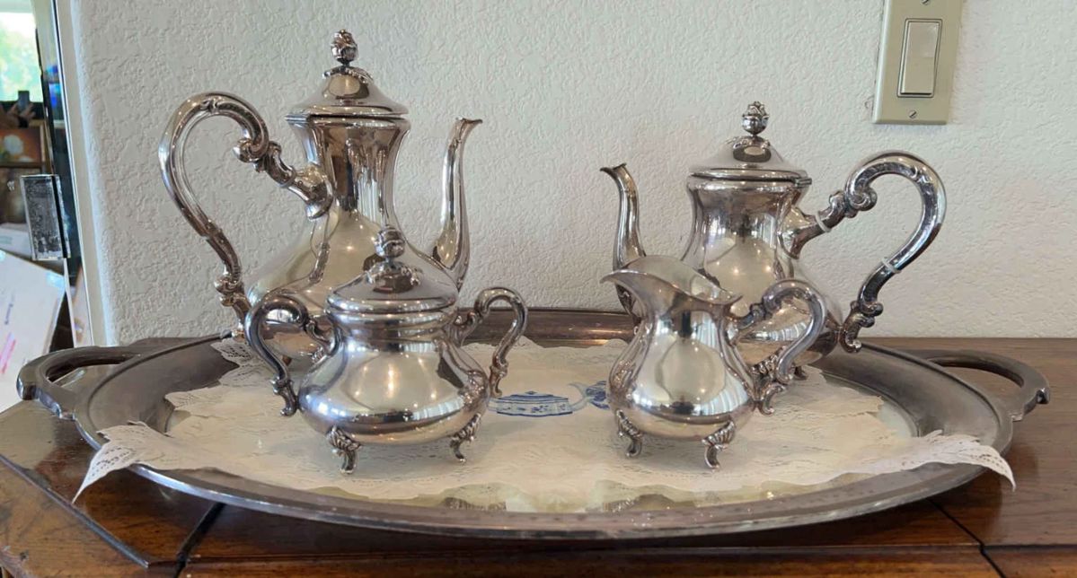 GA131VSterling Silver Coffee And Tea Serving Set