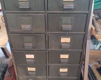 Vintage Filing Cabinet 