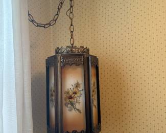 Vintage Swag Lamp