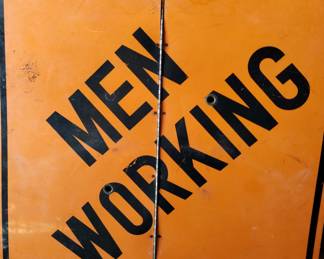 Men Working Road Street 