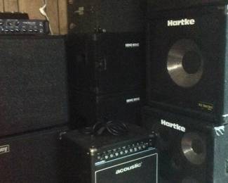 SPEAKERS and AMPS !!