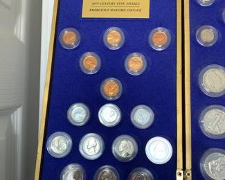 #79	Franklin Mint Coin Collection in Case 	 $200.00 			
