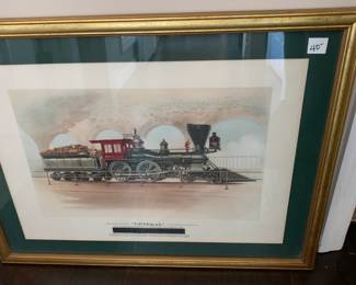 #305	print of "General" train engine from union depot Chattanooga TN	 $40.00 			
